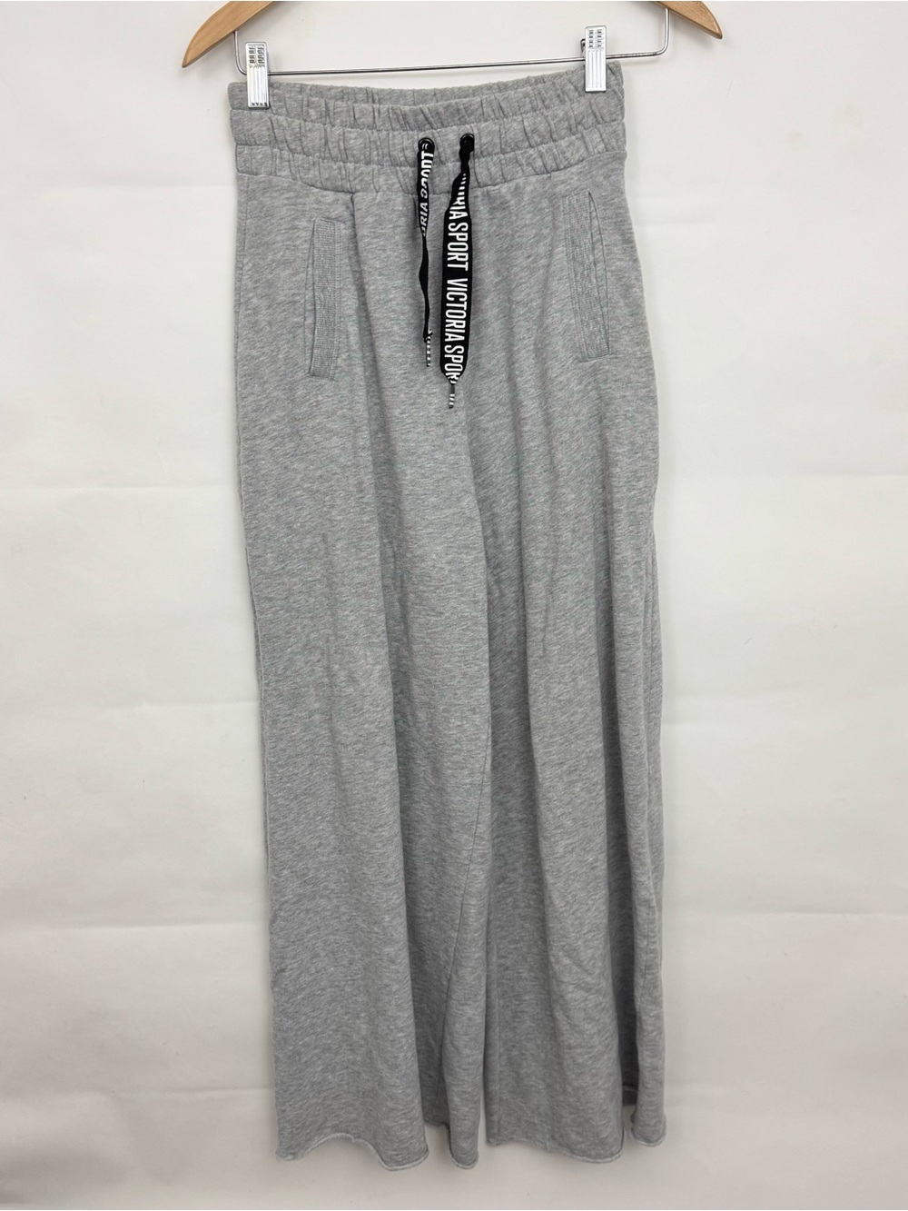 Victoria’s Secret Victoria Sport Grey High Waist Wide Leg Lounge Pants XS